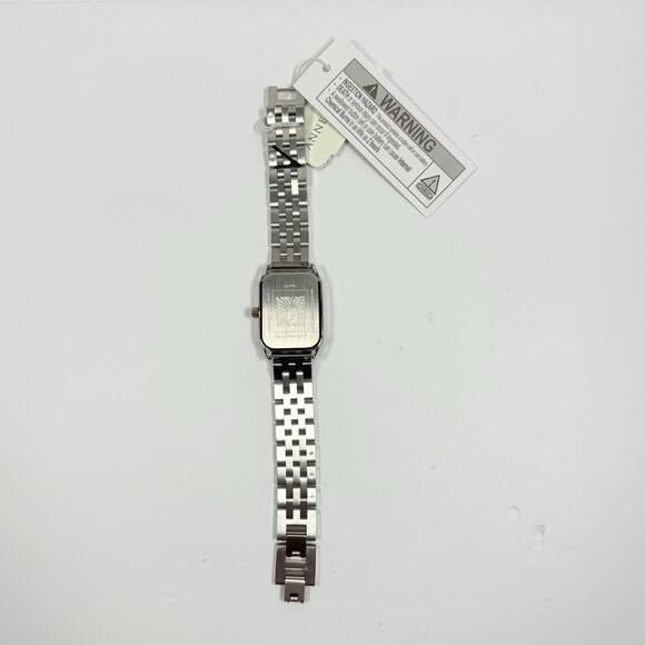 Anne Klein New York Two Tone Diamond Octagon Women Watch 12/7751MPTT / NEW W TAG